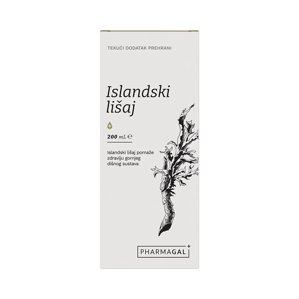 Islanski lišaj, tekući dodatak prehrani